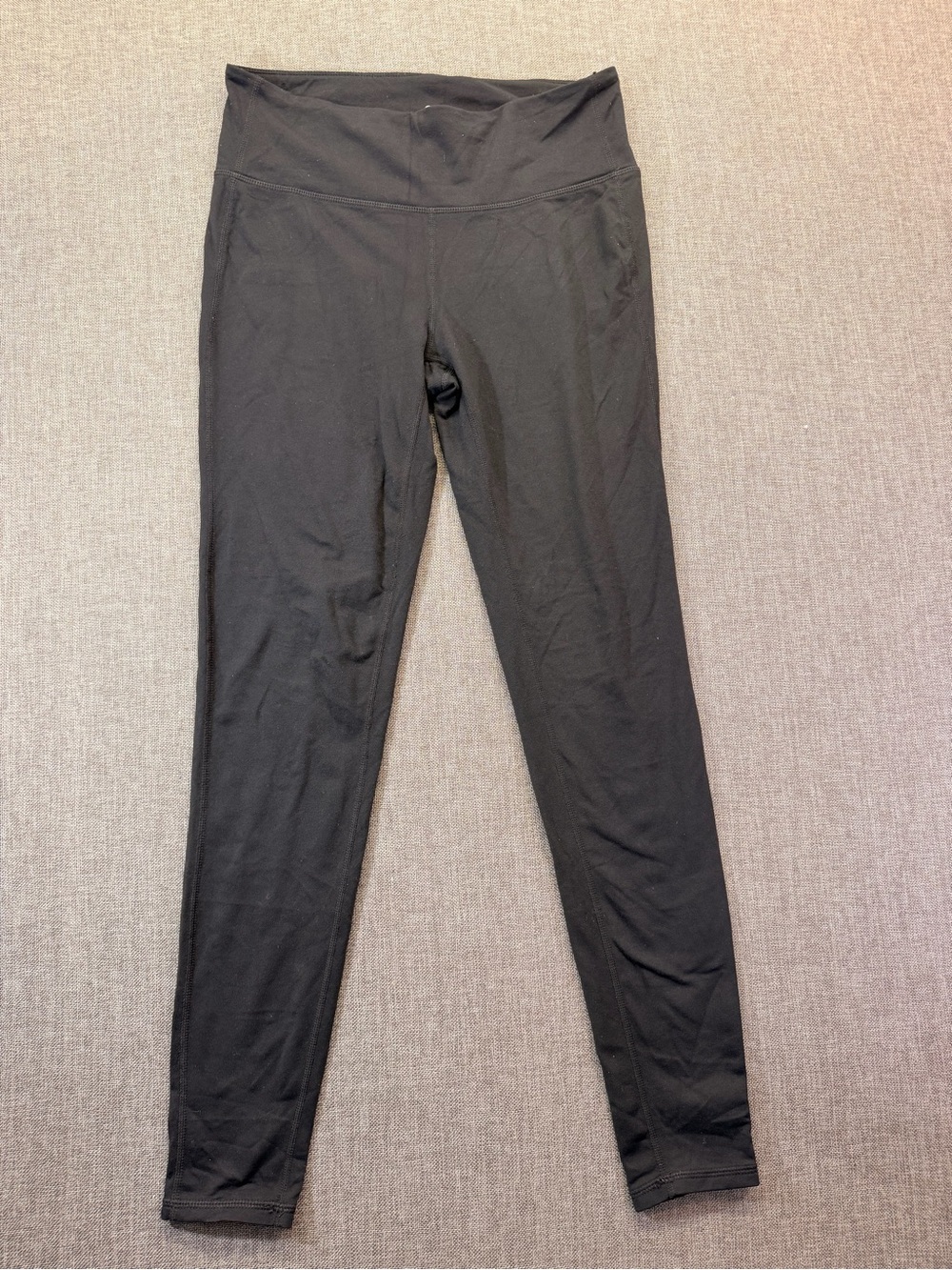 Athleta Women’s Black Mid- Rise Leggings Size Medium Black Active Wear Tights